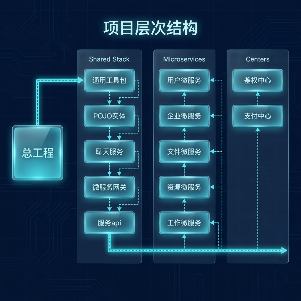 项目层次结构图解