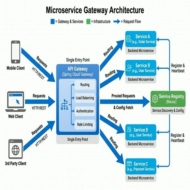 微服务网关架构