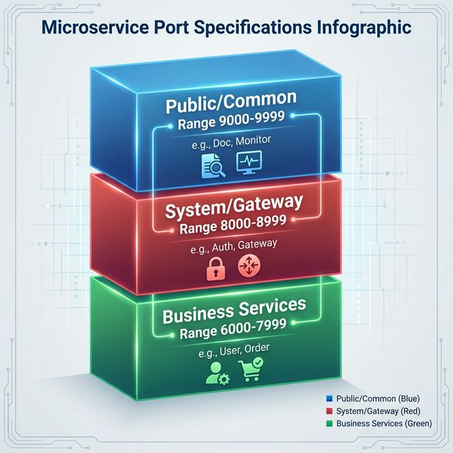 微服务端口规范